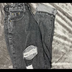 Urban outfitters denim distressed jeans